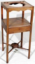 091085 GEORGIAN MAHOGANY WASH STAND C1830 H318