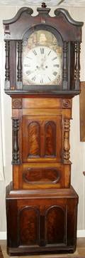 071105 ROBERTS  LANGSTON GRANDFATHER CLOCK H89