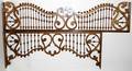 051097 VICTORIAN WALNUT SPANDRELS H1419 L4861