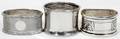050063 BIRMINGHAM STERLING SILVER NAPKIN RINGS