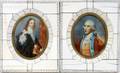 091109 DUPRE IVORY PORTRAIT MINIATURES OF GENTLEMEN