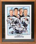 080083 SIGNED POSTER OF TAMPA BAY LIGHTNING HOCKEY