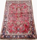 052098 SAROUK PERSIAN WOOL RUG C1920 411x34