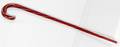 050100 RUBY GLASS CANE EARLY 20TH C H365