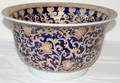 091181 CHINESE PORCELAIN PUNCH BOWL H9 DIA15