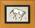 061137 URISHIBARA WOODCUT HORSES IN ACTION