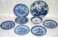 060111 CHINESE CANTON PORCELAIN DISHES  BOWLS