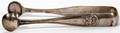 071200 SAMUEL T CROSBY COIN SILVER SUGAR TONGS
