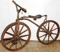 050169 WOOD  IRON BICYCLE H33 L43