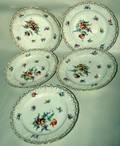 050155 MEISSEN CABINET PLATES C1930 SET OF 5