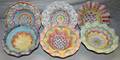 090196 MACKENZIECHILDS POTTERY BOWLS H3 DIA83