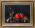 072122 CARLO MONTESI OIL ON CANVAS STILL LIFE