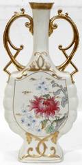 051229 VICTORIA CARLSBAD ART NOUVEAU PORCELAIN VASE