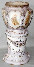 051251 CROWN LILAC JARDINIRE  PEDESTAL