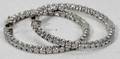 042122 3CT DIAMOND HOOP EARRINGS DIA13