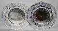 082173 GODINGER SILVER PLATE PIERCED RIM PLATES