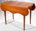 062171 AMERICAN MAHOGANY DROP LEAF TABLE H36