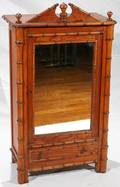 062170 SHERATON STYLE OAK DOOR CABINET C1900 H35