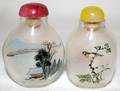 061264 CHINESE REVERSEPAINTED GLASS SNUFF BOTTLES
