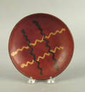 Berks County Pennsylvania redware pie plate 19th c