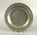 Philadelphia pewter deep dish ca 1800
