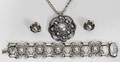 050253 KALIO STERLING BRACELET NECKLACE  EARRINGS