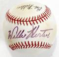 050237 WILLIE HORTON AUTOGRAPHED BASEBALL
