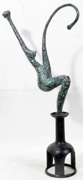 042199 CONTEMPORARY SCULPTURE H10 ACROBAT