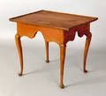 New England Queen Anne maple tea table ca 1765