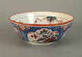 Delft polychrome decorated bowl mid 18th c