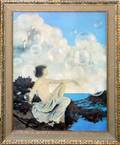 090272 AFTER MAXFIELD PARRISH PRINT C1920 16x118