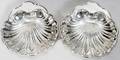 081372 GORHAM STERLING SILVER SHELL DISHES C1940
