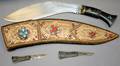 070198 NEPALESE SHERPA KHUKURI KNIFE  SHEATH L13