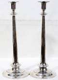 062212 GORHAM STERLING SILVER CANDLESTICKS HALLMARKS