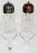 061303 WATERFORD CRYSTAL SUGAR SHAKERS TWO H83