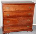052254 AMERICAN CHERRY CHEST OF FOUR DRAWERS