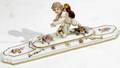 051340 MEISSEN PORCELAIN FIGURAL PAPERWEIGHT