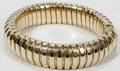 042227 VINTAGE GOOSENECK FLEXIBLE 14K GOLD BRACELET