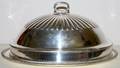 091349 SHEFFIELD SILVER PLATE TURKEY DOME  TRAY