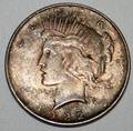 080280 US PEACE LIBERTY HEAD STERLING 1 COIN