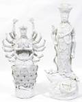 072264 BLANC DE CHIEN PORCELAIN ORIENTAL FIGURES