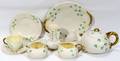 070252 BELLEEK PORCELAIN TEA SET 25 PIECES