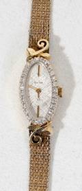 070247 BULOVA 14K YELLOW GOLD LADIES WATCH