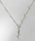 061356 14K YELLOW GOLD  PEARL NECKLACE L16