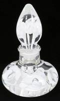 061333 JOE ST CLAIR GLASS PAPERWEIGHT BOTTLE H5