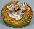 063136 BOEHM BISQUE FIGURE BABY BUNTING PAPERWEIGHT