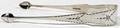 051362 AMERICAN SILVER SUGAR TONGS BY SV WILSON