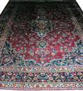 042269 MESHED WOOL PERSIAN RUG 111x81