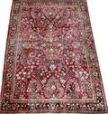042258 SAROUK WOOL PERSIAN RUG 411x35