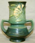 090364 ROSEVILLE FREESIA POTTERY VASE C1940 H6